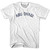Abu Dhabi Text Womens Cotton T-shirt - White
