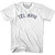 Tel Aviv Vintage Womens Cotton T-shirt - White