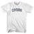CROSS Youth Cotton T-shirt - White
