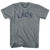 Laos Vintage City Adult Tri-Blend T-shirt - Athletic Grey