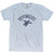 Seychelles Beach Sea Turtle Adult Tri-Blend T-shirt - Athletic White