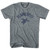 Flamenco Beach Sea Turtle Womens Tri-Blend T-shirt - Athletic Grey