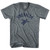 Smeralda Beach Sea Turtle Adult Tri-Blend V-neck Womens T-shirt - Athletic Grey