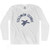 Solomon Islands Beach Sea Turtle Adult Cotton Long Sleeve T-shirt - White