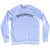 DAVENPORT Adult Tri-Blend Sweatshirt - White