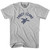 Pansy Island Beach Sea Turtle Youth Cotton T-shirt - Grey Heather
