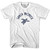 Santa Monica Beach Sea Turtle Adult Cotton T-shirt - White