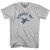 Horshoe Bay Beach Sea Turtle Adult Cotton T-shirt - Cool Grey