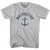 Washington State Anchor Home Cotton Adult T-shirt - Grey Heather