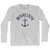 Minnesota State Anchor Home Cotton Adult Long Sleeve T-shirt - Grey Heather