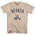 Nevada State Tricycle Adult Cotton T-shirt - Creme