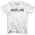 Maryland State Stencil Youth Cotton T-shirt - White