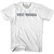 West Virginia State Stencil Youth Cotton T-shirt - White