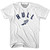 Hull Running Winged Foot Track T-shirt-Adult - White