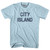City Island Adult Cotton T-shirt - Light Blue