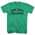 Cool Calm Collected Adult Tri-Blend T-shirt - Heather Green