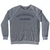 Cantankerous Warning Adult Tri-Blend Sweatshirt - Athletic Grey
