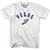 Vegas Running Winged Foot Track T-shirt-Adult - White