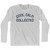 Cool Calm Collected Adult Cotton Long Sleeve T-shirt - Grey Heather
