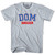 Dominican Republic DOM Soccer Country Code T-shirt - White