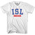 Iceland ISL Soccer Country Code T-shirt - White