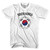 South Korea Soccer Ball T-shirt - White