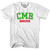 Cameroon CMR Soccer Country Code T-shirt - White