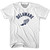 Delaware Running Winged Foot Track T-shirt - White