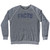 Facts Adult Tri-Blend Sweatshirt - Athletic Grey