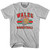 Wales 90's Basketball T-shirts - Grey Heather