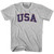 Ultras USA Bold Soccer T-shirt-Adult - White Ultras USA Bold Soccer T-shirt-Adult - White