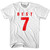 Ultras George Best 7 Legend Soccer T-shirt-Adult - White