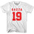 Ultras Gazza 19 Soccer T-shirt-Adult - White