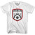 Fall River Marksmen Soccer Crest T-shirt-Adult - White