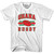 Ghana 90's Rugby Ball T-shirt-Adult - White