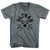 Ultras Gas Soccer V-neck T-shirt - Athletic Grey