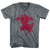 Ultras Shankly Soccer Liverpool V-neck T-shirt - Athletic Grey