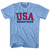 USA Equestrian Ultras T-shirt - Athletic Blue