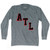 Atlanta ATL Miracle Ultras Soccer Long Sleeve T-shirt - Athletic Grey