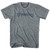 Wyoming Old Town Font T-shirt - Athletic Grey