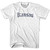 Youth Kansas Old Town Font T-shirt - White