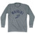 Waikiki Track Long Sleeve T-shirt - Athletic Grey