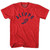 Aleppo Running Winged Foot Track T-shirt - Heather Red