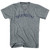 Shanghai Vintage V-neck T-shirt - Athletic Grey