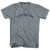 Luxembourg Vintage V-neck T-shirt - Athletic Grey