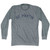St. Martin Vintage Long Sleeve T-shirt - Athletic Grey