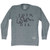 Philadelphia Join or Die Soccer Long Sleeve T-shirt-Athletic Grey Philadelphia Join or Die Soccer Long Sleeve T-shirt-Athletic Grey