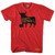 Spain Bull Happy Football T-shirt - Final Sale $9.99 - Red