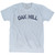 Oak Hill Adult Tri-Blend T-shirt - Athletic White