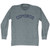 Comoros Vintage Long Sleeve T-shirt - Athletic Grey